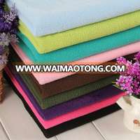 Manufacturers produce garment fabric anti-pilling micro polar fleece