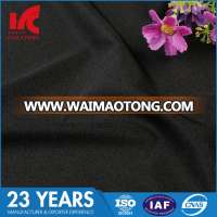 Plain Nylon Swimwear Garment Black Knit Fabric